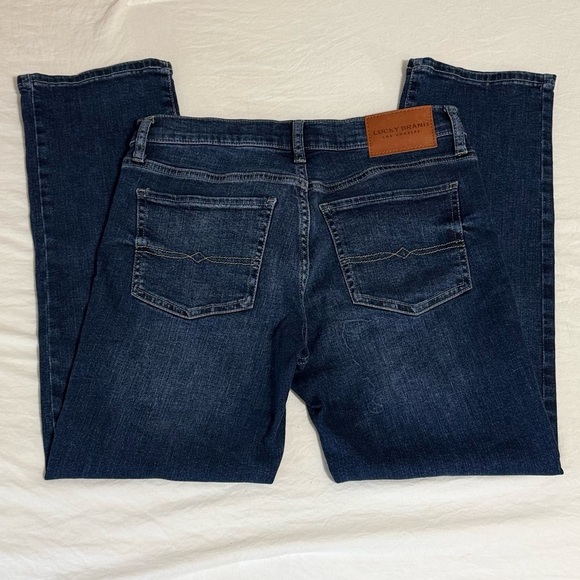 Lucky Brand Dark Blue/Wash Denim Jeans - Picture 3 of 7